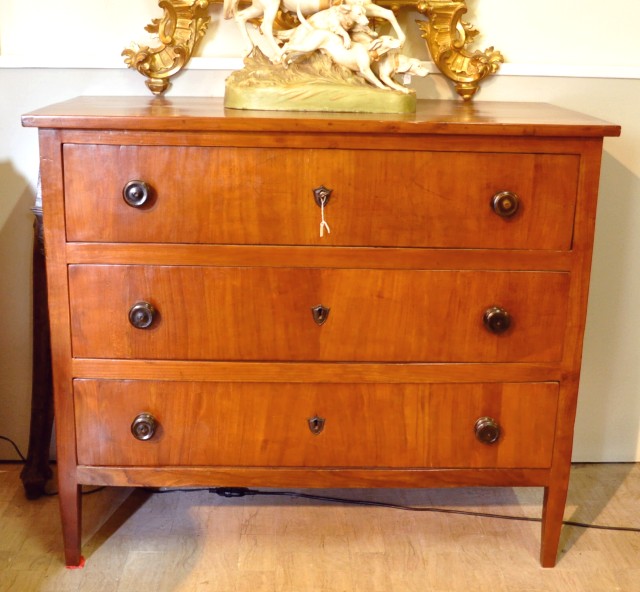 CHEST of Drawers Luigi XVI cherry